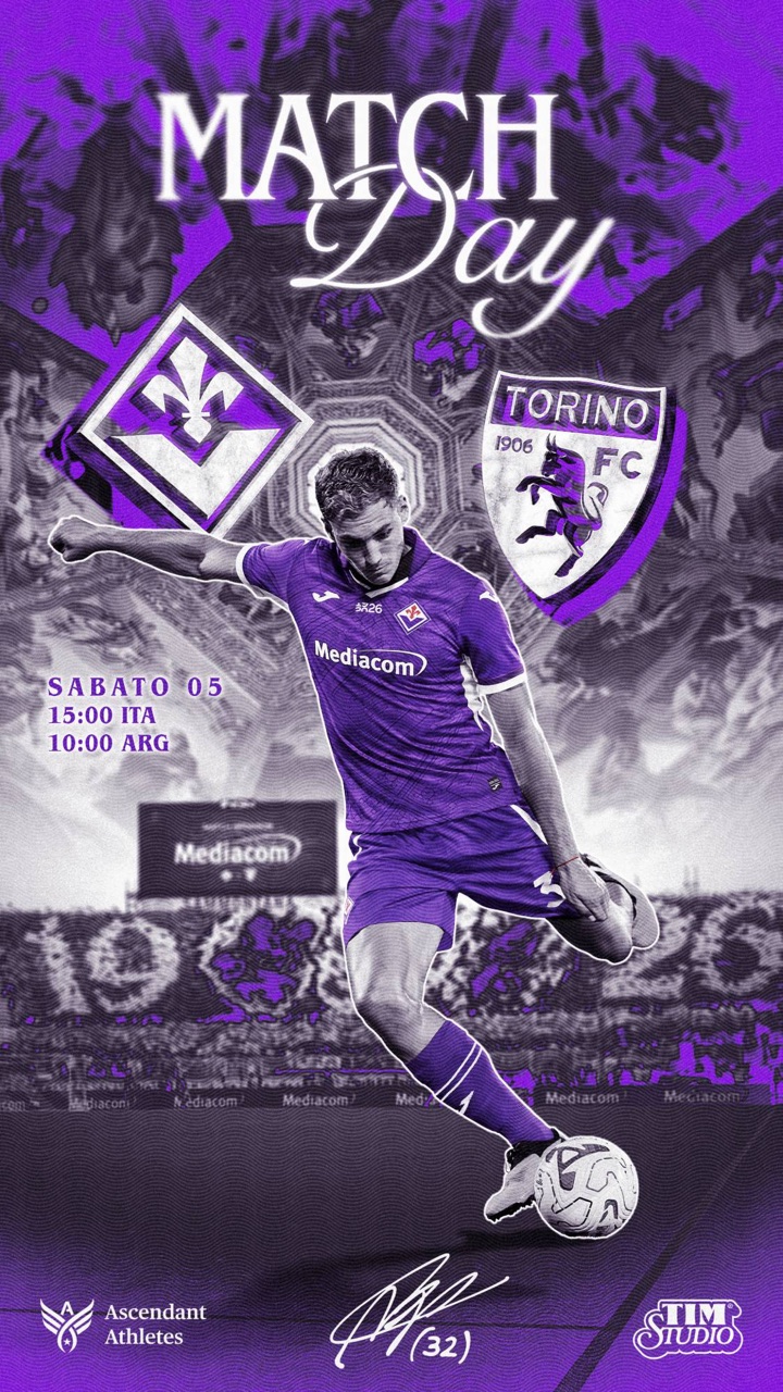 Fiorentina v Torino — design per il match day